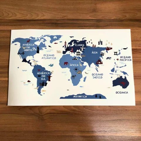 Tapete Playmat - Mapa Lúdico - comprar online