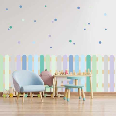 Adesivo de Parede Infantil Cerquinhas - comprar online