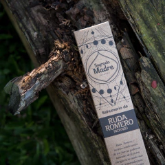 SAHUMERIOS NATURAL RUDA, ROMERO E INCIENSO - SAGRADA MADRE