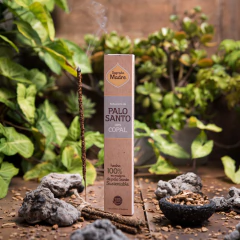 SAHUMERIOS PALO SANTO SUSTENTABLE COPAL - SAGRADA MADRE - Aromas & Burbujas | Perfumería, Regalería y Decoración