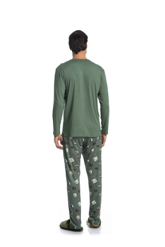 PIJAMA LONGO CAMPING - LojaRichesse
