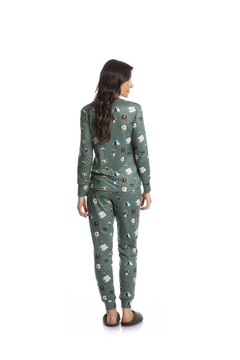 PIJAMA LONGO CAMPING - LojaRichesse