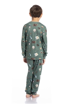 PIJAMA LONGO CAMPING na internet
