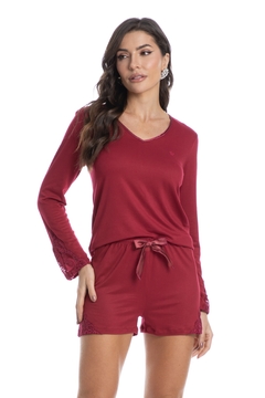 PIJAMA ZOE MANGA LONGA - comprar online