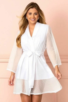 ROBE CURTO COM TULE POÁ THE ONLY ONE - LojaRichesse
