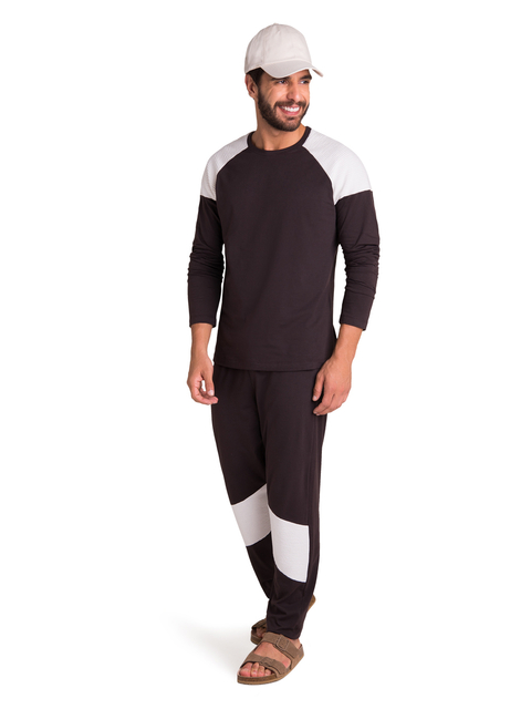 PIJAMA LONGO DUO COLOR - comprar online