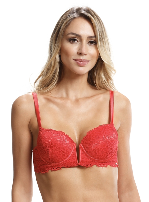 SUTIÃ RENDA DESEJO DECOTE V - comprar online