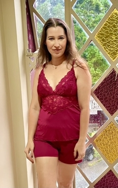 SHORT DOLL COSTAS EM RENDA na internet