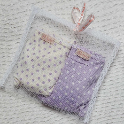 KIT 2 CALCINHAS DE CÓS POÁ BICOLOR - comprar online