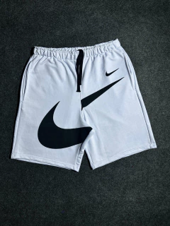 BERMUDA MOLETOM NK - BRANCO na internet