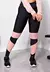 Calça com Detalhe Rosê Legging Fitness Preto | REF: LX149 - Fit.Femme
