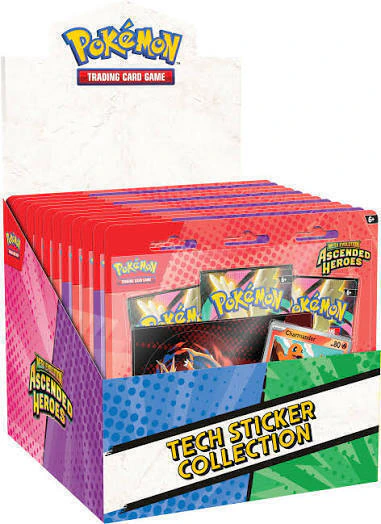 Ascended Heroes Teck Sticker (Español) Display