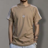 Camiseta retrô adidas over (bege)