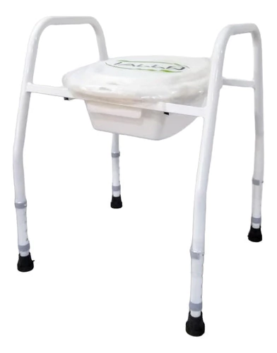 Ip22a - Inodoro Fijo Altura Regulable Aluminio