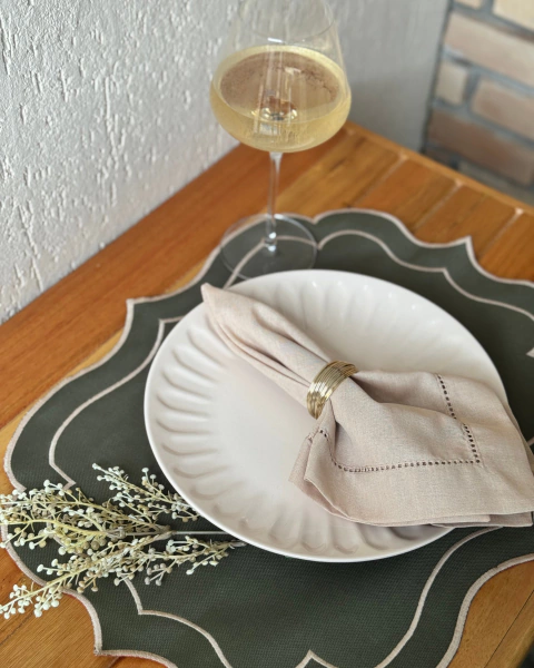 Jogo Americano Duplo Versátil (6 peças)