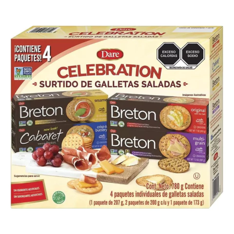 Dare, Surtido De Galletas Saladas 780g