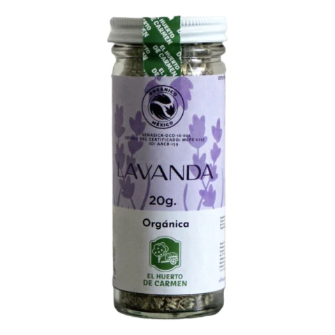 Lavanda Orgánica 20g Huerto De Carmen 100% Natural - comprar en línea