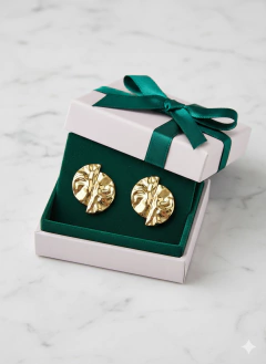 Brinco Meia-Lua Texturizada - comprar online