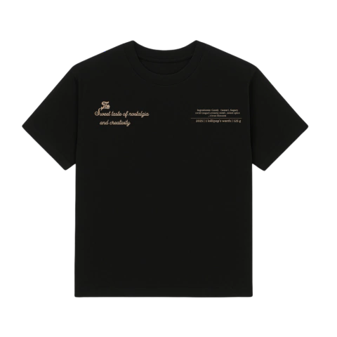 Camiseta Lollipop Preta - comprar online