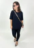 Kit 3 Camisetas Oversized | Preto, Off e Cappuccino - comprar online
