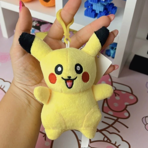 Chaveiro Pelúcia Pikachu