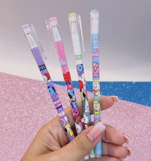 Caneta Apagável BTS