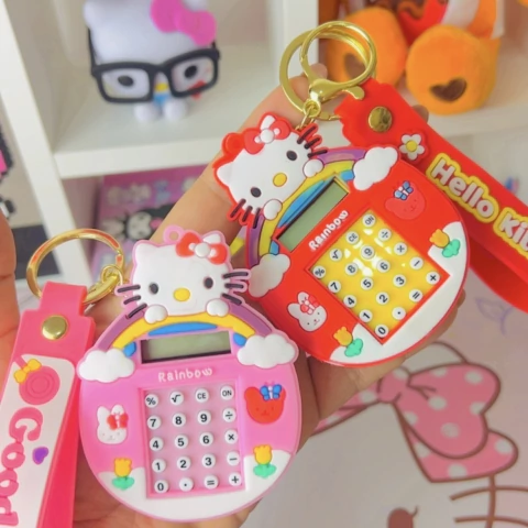 Chaveiro Calculadora Hello Kitty - comprar online