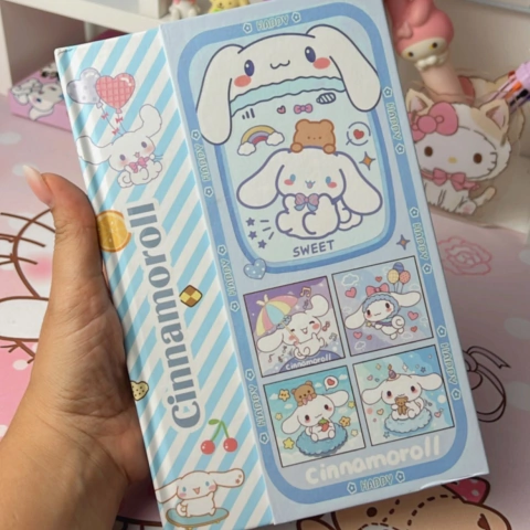 Caderno Luxo Cinnamoroll
