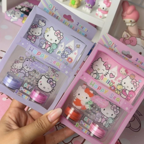 Kit Carimbo Hello Kitty - comprar online