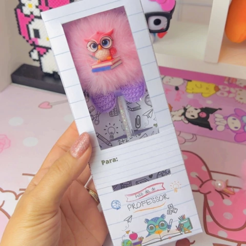 Mimo Dia dos Professores Caneta + Caixinha de Presente