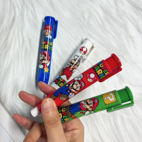 Caneta Borracha Super Mario - comprar online