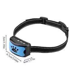 COLLAR ENTRENADOR PARA PERROS ANTILADRIDO CON BATERIA