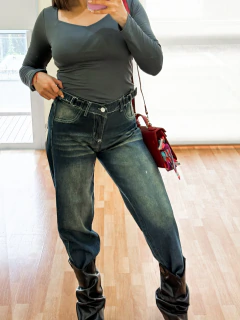 Jean baggy azul