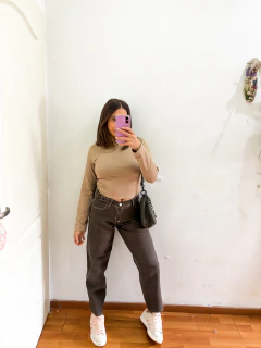 Jean marrón baggy - comprar online
