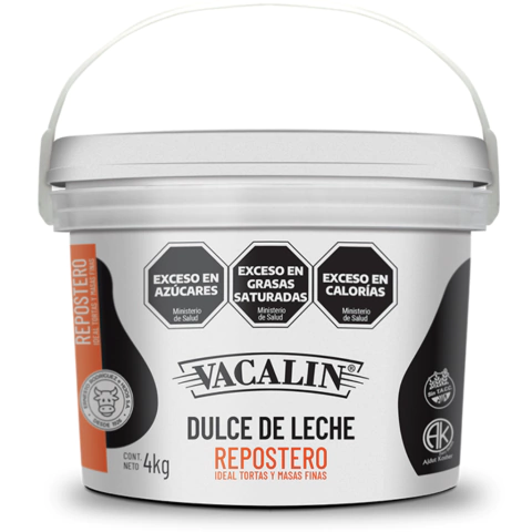 Dulce de Leche Vacalin Repostero Balde 4 kg - comprar online
