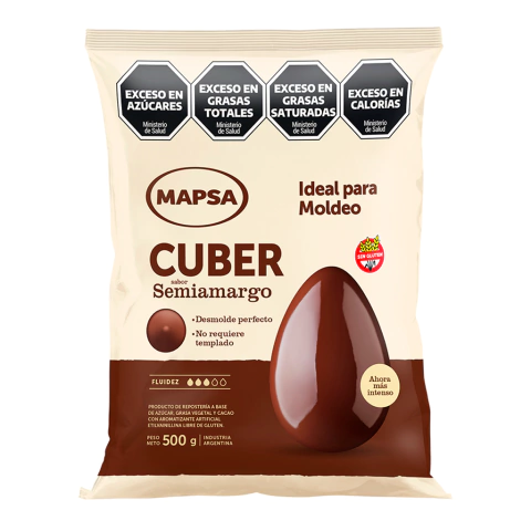 Baño de Repostería Mapsacuber Semiamargo 500 g