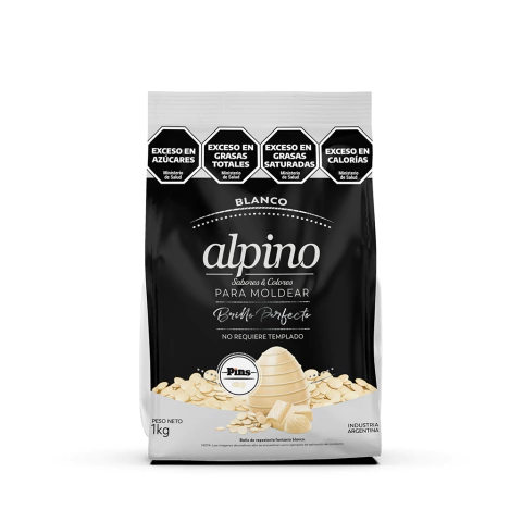 Baño de Moldeo Alpino Pins Blanco 1 kg