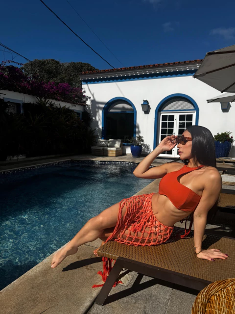 Saia Rede com Franjas - comprar online