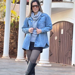 Jaqueta Jeans Oversized York na internet