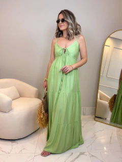 Vestido Copacabana - Verde Pistache