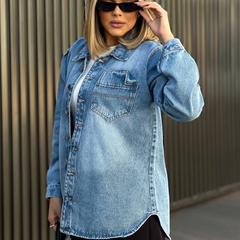 Jaqueta Jeans Oversized York - loja online