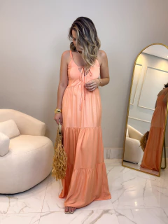 Vestido Copacabana - Pêssego