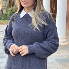 Blusão Antonella em Tricot Mousse - loja online