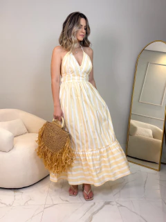 Vestido Ipanema - Amarelo Manteiga - loja online