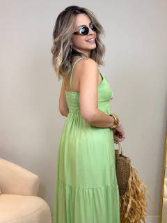 Vestido Copacabana - Verde Pistache - comprar online