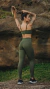 Legging Power Verde - Drop Confy - Deusa do Sol