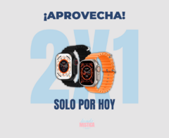 2x1 Reloj Smartwatch T800 Ultra - comprar online