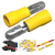 100 un. Terminal Bala Macho Pre-Isolado 4 a 6mm M5 - Amarelo - loja online