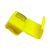 100 un. Conector Derivação Guilhotina 4.0 A 6.0mm - Amarelo na internet