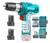 TALADRO TOTAL 20N.m + JUEGO DE MECHAS - comprar online